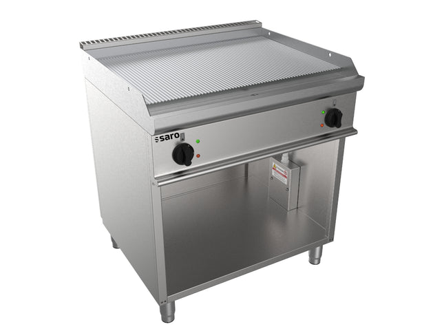 Saro Elektro-Griddleplatte mit offenem Unterbau Modell E7/KTE2BAR 10.8 kW