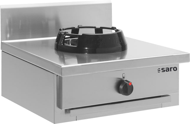 Saro Wok-Gasherd Tischmodell CC/01.BB Edelstahl