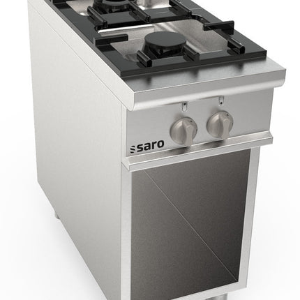 Saro Gasherd offener Unterbau 2 Brenner Modell LQ / CUG2BA