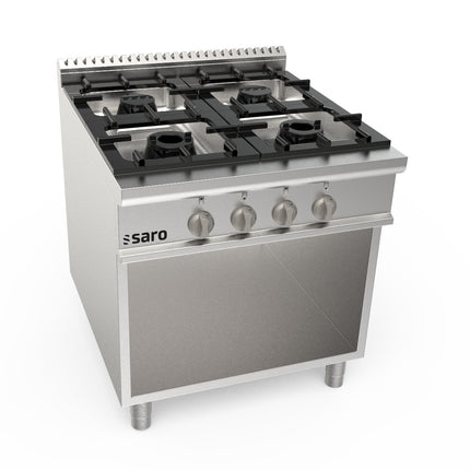 Saro Gasherd offener Unterbau 4 Brenner Modell LQ / CUG4BA
