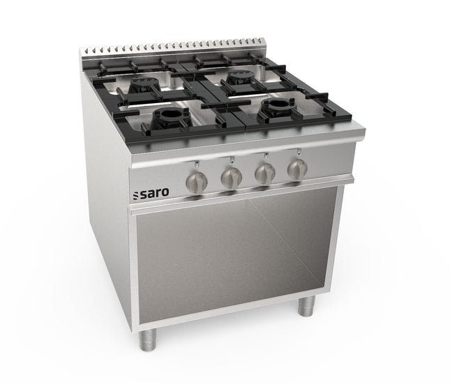 Saro Gasherd offener Unterbau 4 Brenner Modell LQ / CUG4BA