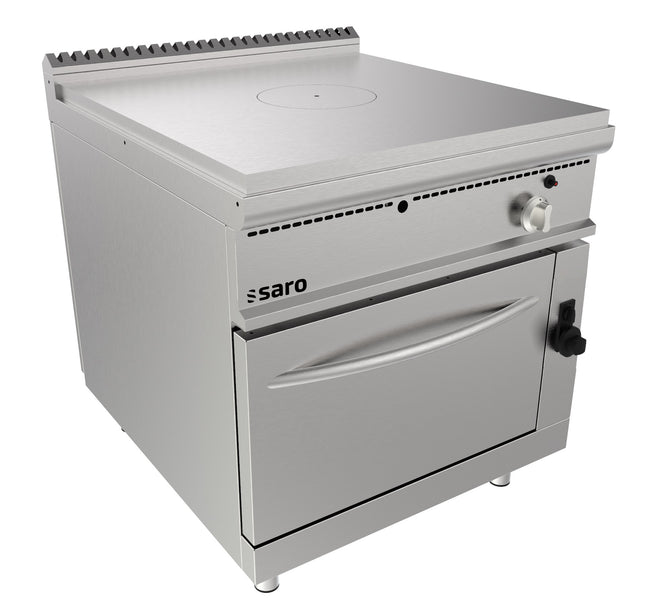 Saro Glühplattenherd + Gasofen Modell LQ / TPG4LO