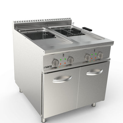 Saro Elektrofritteuse 2 x 21 Liter Modell LQ / FRE2V21 42 L