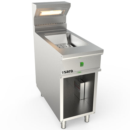 Saro Pommeswärmer mit offenem Unterbau Modell LQ / SPE40BA 1 kW