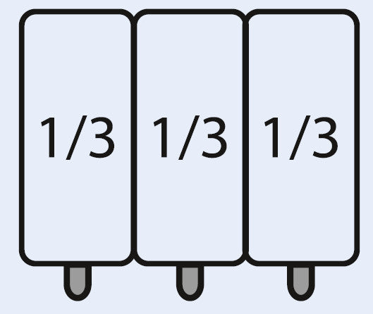 Saro Nudelkorbset 3 x1/3