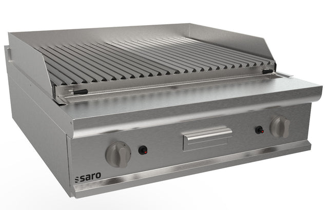 Saro Lavasteingrill 800 mm Tischmodell LQ / BS2BB