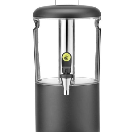 HENDI Saftspender UNIQ – designed by Robert Bronwasser – 4 l – Schwarz – 315 × 211 × 431 mm – Produktansicht