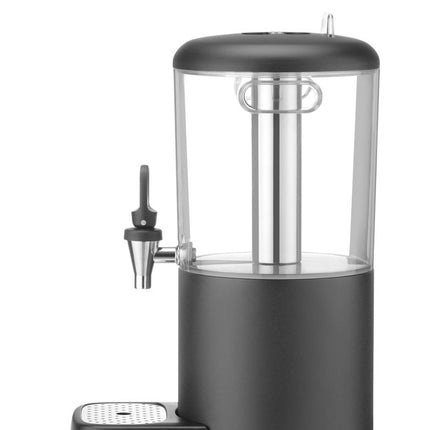 HENDI Saftspender UNIQ – designed by Robert Bronwasser – 4 l – Schwarz – 315 × 211 × 431 mm – weitere Produktansicht