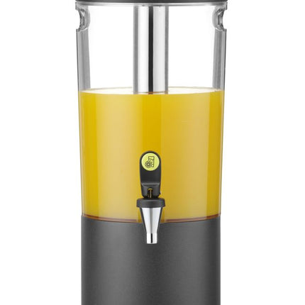HENDI Saftspender UNIQ – designed by Robert Bronwasser – 8 l – Schwarz – 318 × 216 × 532 mm – weitere Produktansicht
