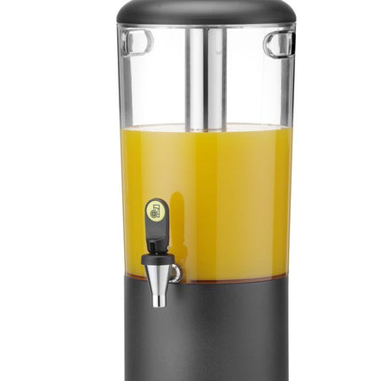 HENDI Saftspender UNIQ – designed by Robert Bronwasser – 8 l – Schwarz – 318 × 216 × 532 mm – weitere Produktansicht