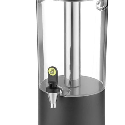HENDI Saftspender UNIQ – designed by Robert Bronwasser – 8 l – Schwarz – 318 × 216 × 532 mm – weitere Produktansicht