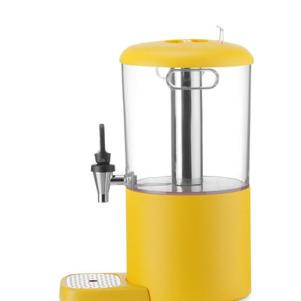 HENDI Saftspender UNIQ – designed by Robert Bronwasser – 4 l – Gelb – 315 × 211 × 431 mm – weitere Produktansicht