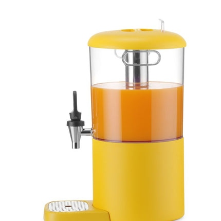 HENDI Saftspender UNIQ – designed by Robert Bronwasser – 4 l – Gelb – 315 × 211 × 431 mm – weitere Produktansicht