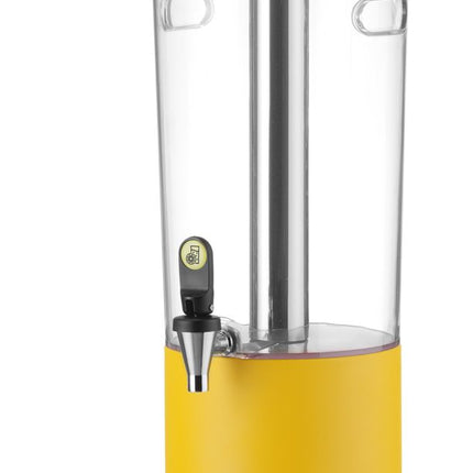 HENDI Saftspender UNIQ – designed by Robert Bronwasser – 8 l – Gelb – 318 × 216 × 532 mm – weitere Produktansicht