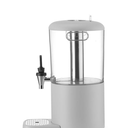 HENDI Saftspender UNIQ – designed by Robert Bronwasser – 4 l – Weiß – 315 × 211 × 431 mm – weitere Produktansicht