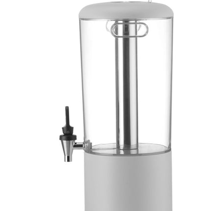 HENDI Saftspender UNIQ – designed by Robert Bronwasser – 8 l – Weiß – 318 × 216 × 532 mm – weitere Produktansicht