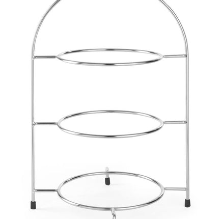 HENDI Teller-Etagere – geeignet für Teller bis max. Ø 275 mm – 290 × 290 × 440 mm – Produktansicht