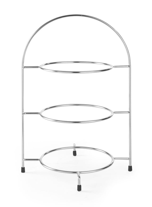 HENDI Teller-Etagere – geeignet für Teller bis max. Ø 275 mm – 290 × 290 × 440 mm – Produktansicht