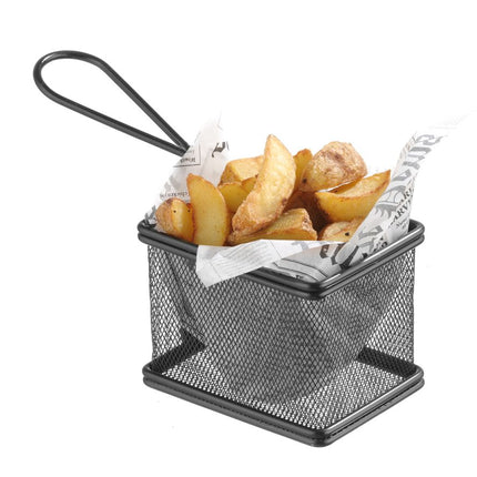 HENDI Miniatur-Frittierkörbe – 100 × 80 × 75 mm – weitere Produktansicht