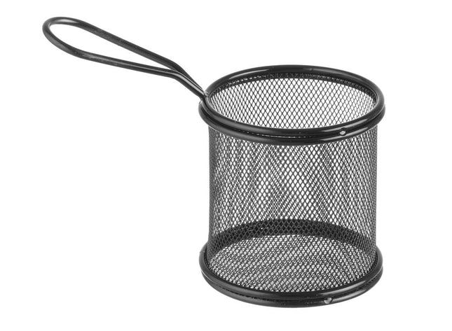 HENDI Miniatur-Frittierkörbe – 90 × 90 × 90 mm – Produktansicht