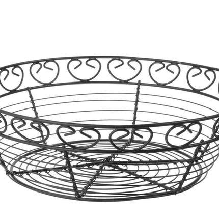 HENDI Drahtkorb Deco – rund – Ø 250 × H 80 mm – Produktansicht