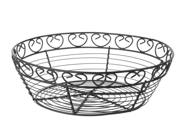 HENDI Drahtkorb Deco – rund – Ø 250 × H 80 mm – Produktansicht