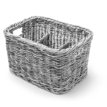 HENDI Besteckkorb – Hellgrau – 260 × 180 × 150 mm – Produktansicht