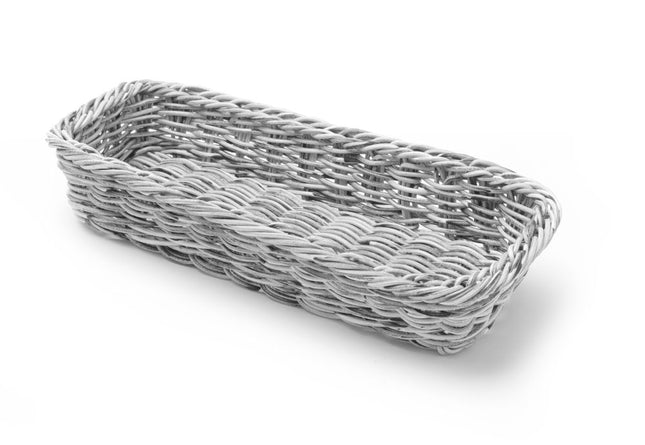 HENDI Besteckkorb – Hellgrau – 270 × 100 × 45 mm – Produktansicht