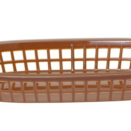 HENDI Servierkörbe im Fastfood-Stil – Braun – 275 × 175 × 38 mm – 6 Stück – Produktansicht