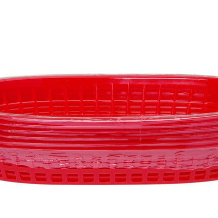 HENDI Servierkörbe im Fastfood-Stil – Rot – 272 × 175 × 38 mm – 6 Stück – weitere Produktansicht
