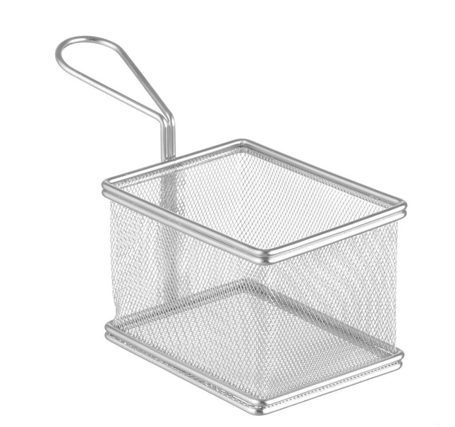 HENDI Miniatur-Snack-Frittierkörbe – 125 × 100 × 85 mm – Produktansicht