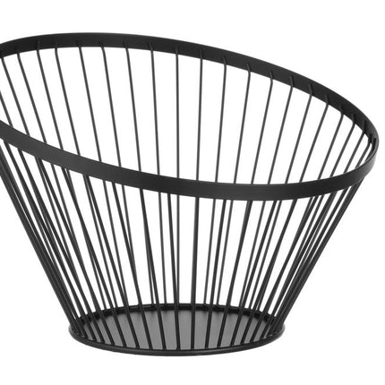HENDI Obstkorb – abgerundet schwarz – Ø 300 × H 205 mm – weitere Produktansicht
