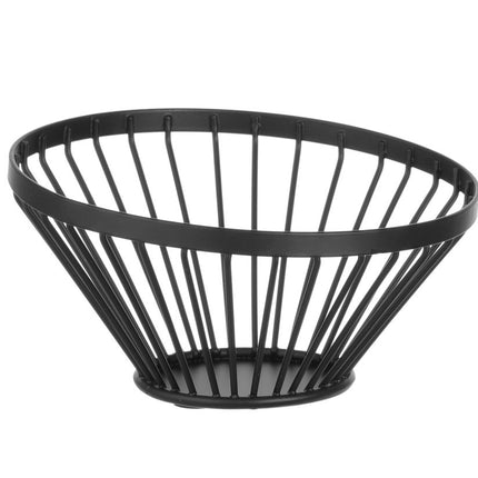 HENDI Obstkorb – abgerundet schwarz – Ø 150 × H 80 mm – weitere Produktansicht