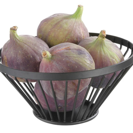 HENDI Obstkorb – abgerundet schwarz – Ø 150 × H 80 mm – weitere Produktansicht