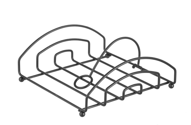 HENDI Serviettenhalter – schwarz – 205 × 210 mm – Produktansicht