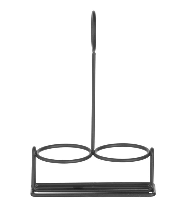 HENDI Gewürzständer – schwarz – 135 × 65 × 200 mm – Produktansicht