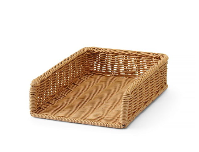 HENDI Brot-Displaykorb – Rechteckig – 295 × 395 × H 105 mm – Produktansicht