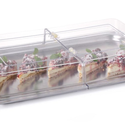 HENDI Präsentationshaube GN 1 / 1 – GN 1 / 1 – 530 × 325 × 76 mm – weitere Produktansicht