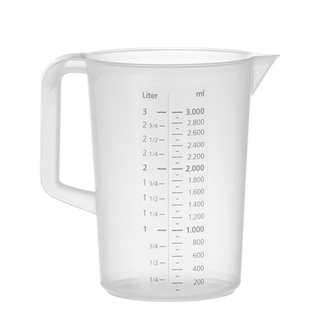 HENDI Messbecher – Profi Line – 3 l – Ø 170 × 170 mm  – Produktansicht