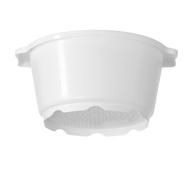 HENDI Sieb – Weiß – Ø 360 × H 185 mm  – Produktansicht