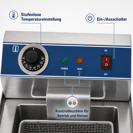 Saro Fritteuse Modell FT 13 - Produktinformationen und Vorteile 1