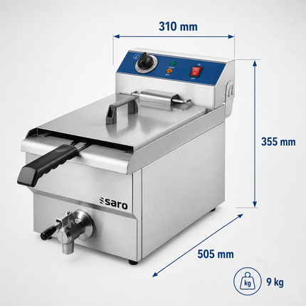 Saro Fritteuse Modell FT 13 - Produktinformationen und Vorteile 4