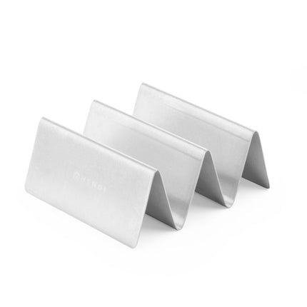 HENDI Taco-Halter – 2 Fächer – 135 × 115 × 50 mm – Produktansicht
