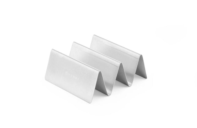 HENDI Taco-Halter – 2 Fächer – 135 × 115 × 50 mm – Produktansicht