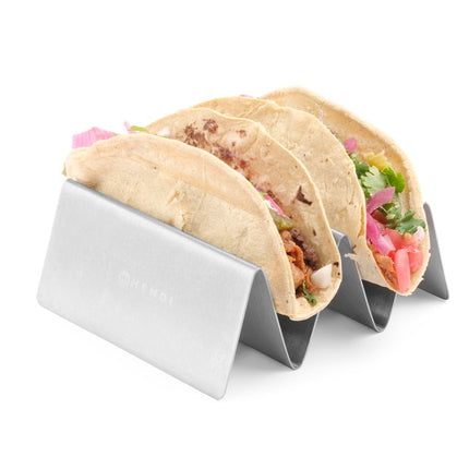 HENDI Taco-Halter – 2 Fächer – 135 × 115 × 50 mm – weitere Produktansicht