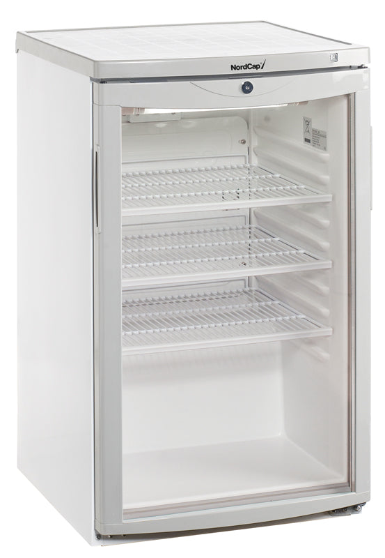 NordCap Gewerbekühlschrank KU 120 G mit Glastür