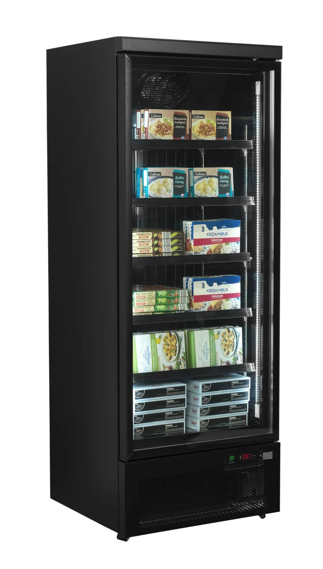 NordCap Glastürtiefkühlschrank ATOM MAXI TK 1T-BB