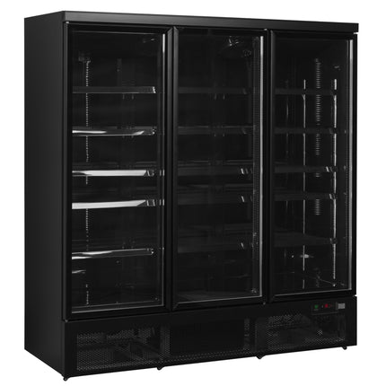 NordCap Glastürkühlschrank ATOM MAXI KS 3T-BB