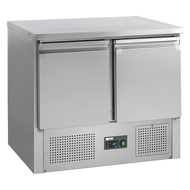 NordCap COOL-LINE Kühltisch KT 9 2T mit 2 Türen für GN 1/1