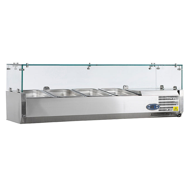 NordCap COOL-LINE Kühlaufsatz PA 13-120 für 3 x GN 1/3-150 und 1 x GN 1/2-150